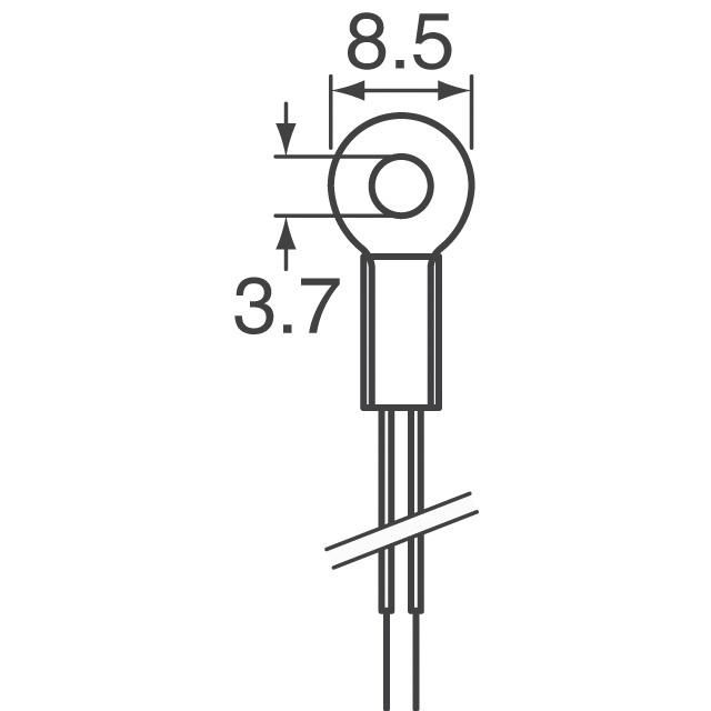 B57703M0103G040 EPCOS - TDK Electronics  Temperatursensoren – NTC-Thermistoren